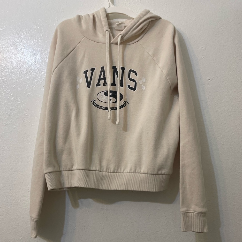 Cropped Ying Yang Vans Hoodie